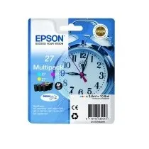 ORIGINALE Epson Multipack ciano / magenta / giallo C13T27154012 27 XL 3 Cartucce colore: T2712 + T2713 + T2714 - immagine 1