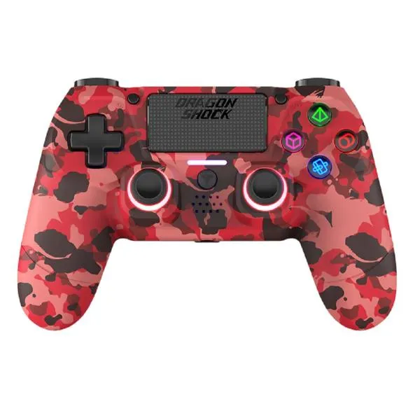 Dragon Ds Mizar Bt Wireless Controller (red Camo) (PS4) (5/30) DSCPS4-RC - immagine 1