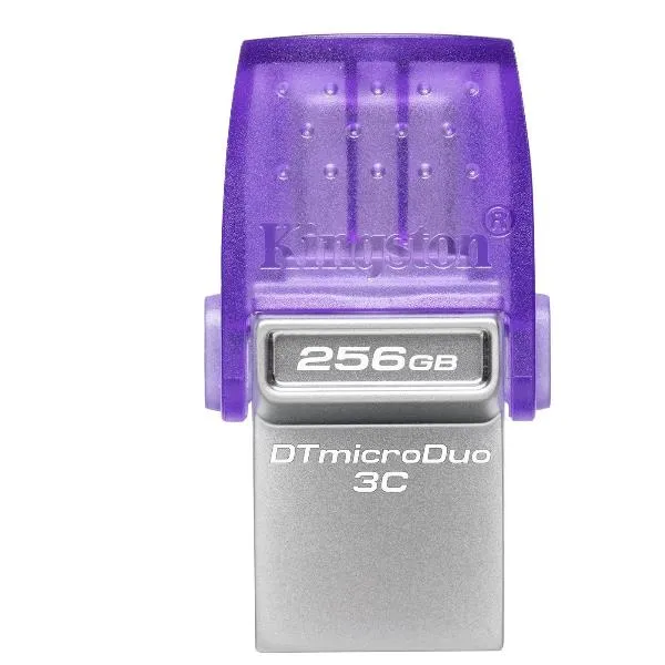 Kingston 256GB Datatraveler Microduo 3C 200MB/s Dual Usb-A + Usb-C DTDUO3CG3/256GB - immagine 1