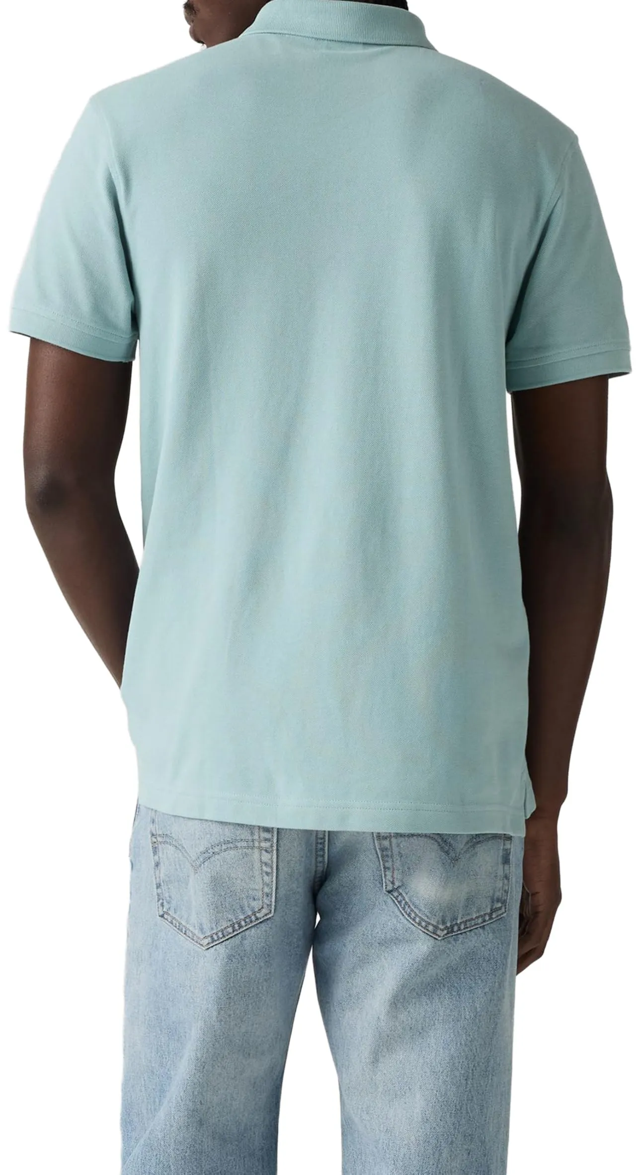 Lse_Levis HM Polo Stone Blue, Pietra Blu, XL - immagine 2