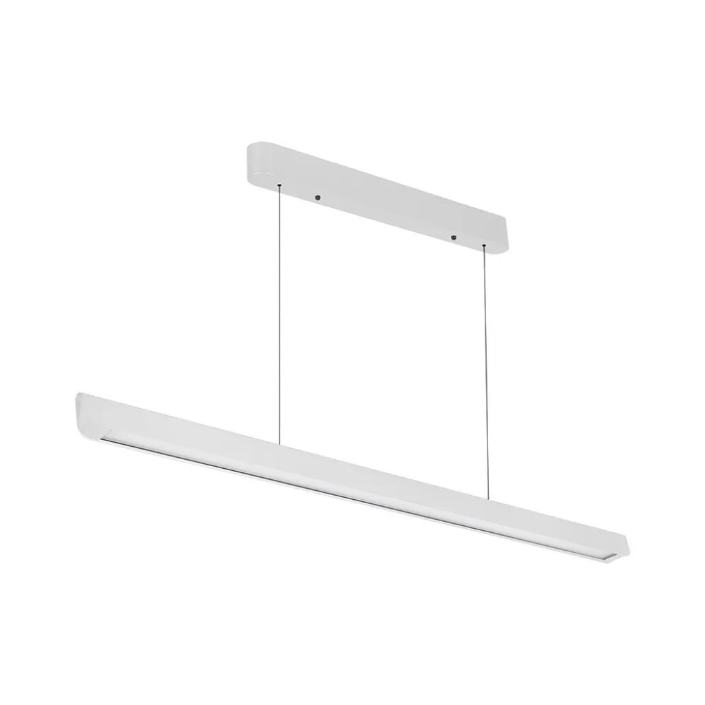 V-TAC Plafoniera LED Chip Samsung a Sospensione 36W Lineare Colore Bianco 1227*50*60mm 3in1 - immagine 1