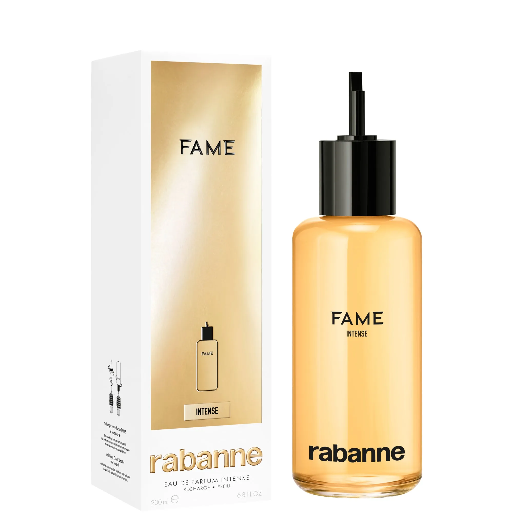 Rabanne Rabanne Fame Intense Eau de Parfum Intense - 200 ML Ricarica - immagine 1