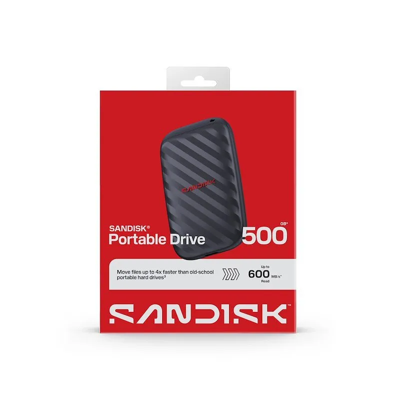 Sandisk Unità esterna 500 GB SDSSDE10-500G-G25 - immagine 1