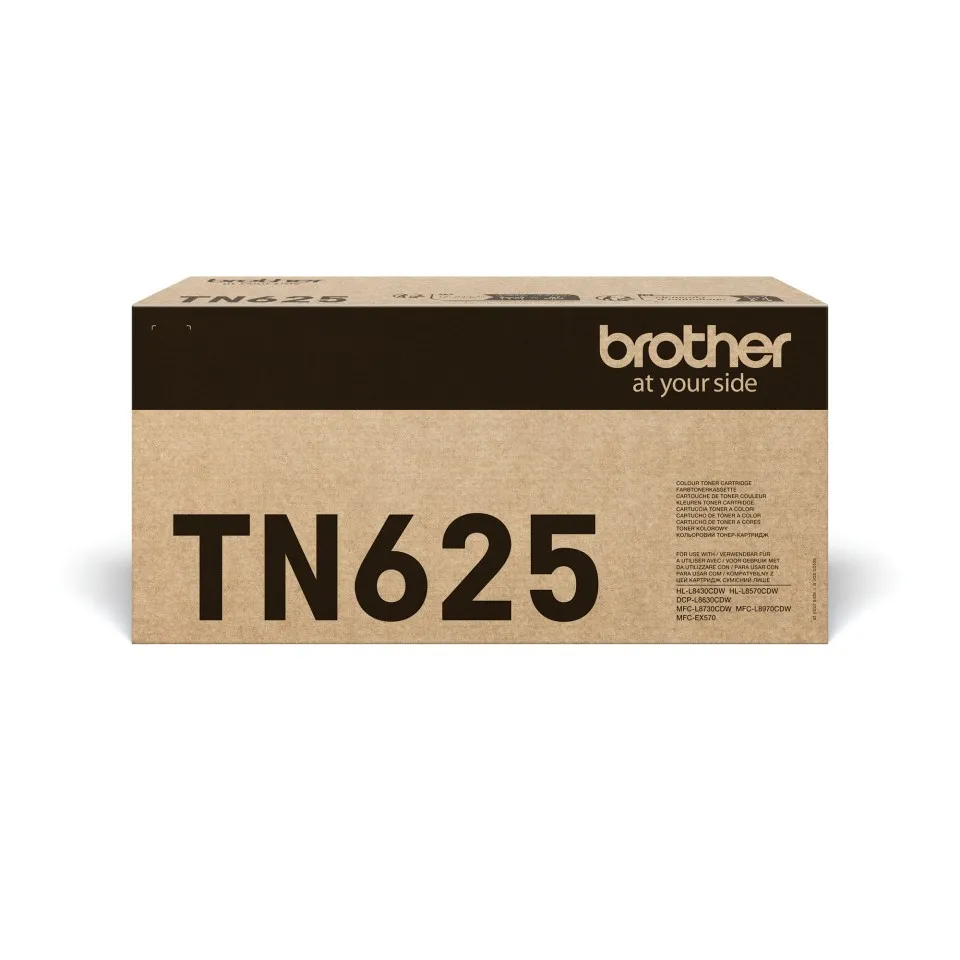 ORIGINALE Brother toner nero TN-625BK 625 3000 pagine - immagine 1