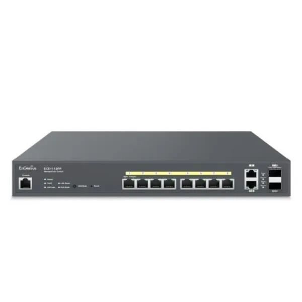 Engenius Cloud Managed Switch 8-PORT Gbe POE ECS1112FP - immagine 1