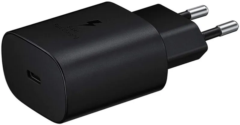 Samsung Caricabatterie da 25W Ep-Ta800nbegeu Nero - immagine 1