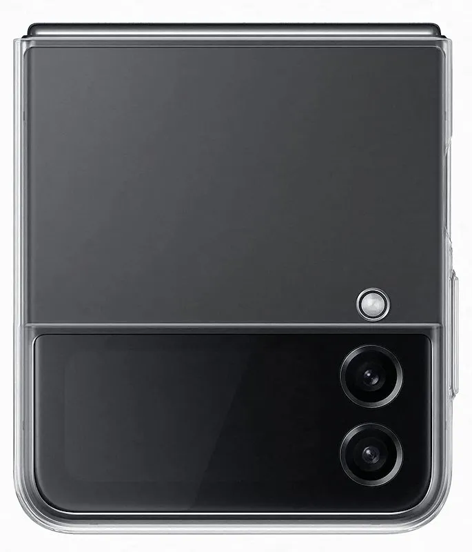 Samsung Custodia Galaxy Z Flip 4 Clear Slim Cover Trasparente - immagine 1