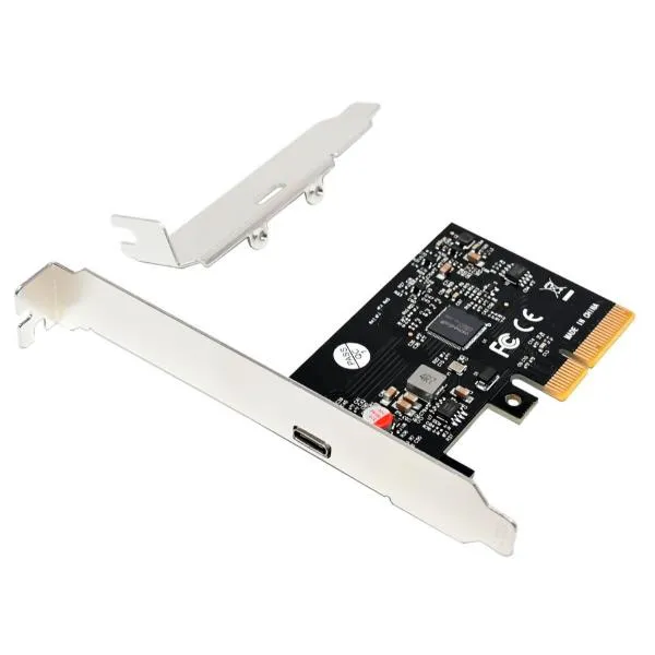 Conceptronic 1-Port USB 3.2 Gen 2x2 Type-C Pcie Card EMRICK14B - immagine 1