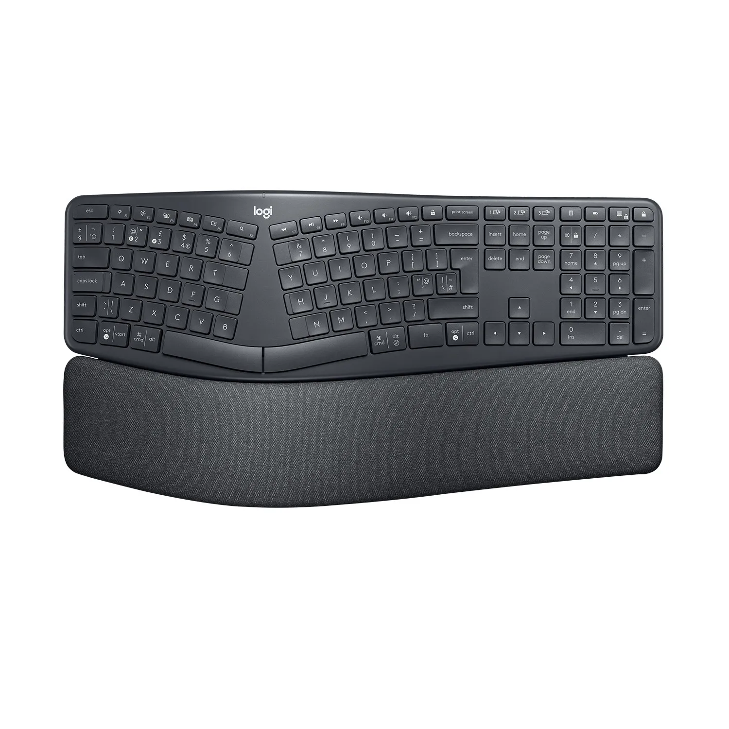 Logitech Tastiera wireless Logitech Ergo K860 graphite (920-010108) - immagine 1