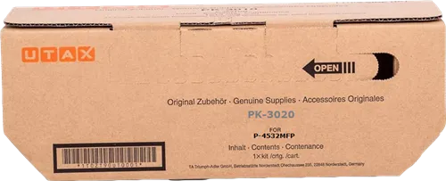 ORIGINALE Utax toner nero PK-3020 1T0C0Y0UT0 12500 pagine - immagine 1