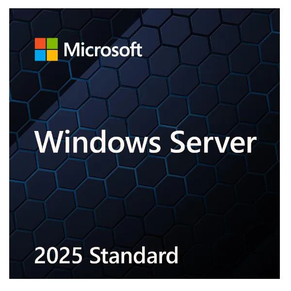 Microsoft Windows Svr Std 2025 64BIT Italian 1PK Dsp Oei Dvd 16 Core EP2-25191 - immagine 1
