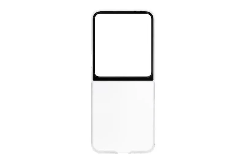 Samsung Custodia per Galaxy Z Flip 6 Clear Case SMAPP Gp-fff741ycaty Trasparente - immagine 1