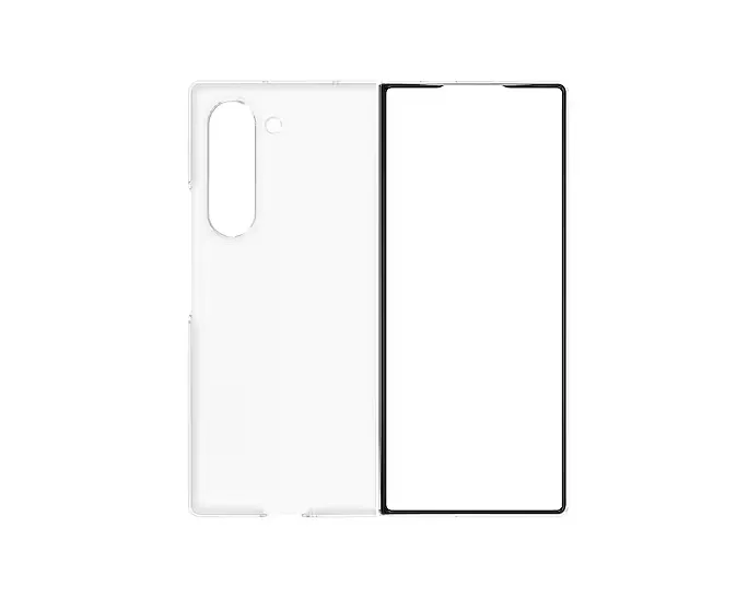 Samsung Galaxy Z Fold6 Clear Case SMAPP Gp-fff956ycaty Transparent - immagine 1