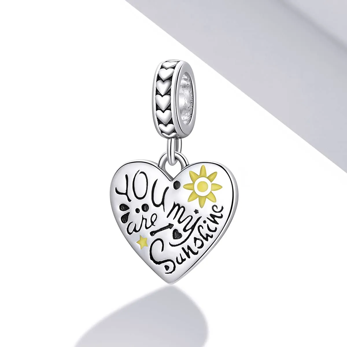 Charm per bracciale You Are My Sunshine Charm in argento sterling 925 - immagine 4
