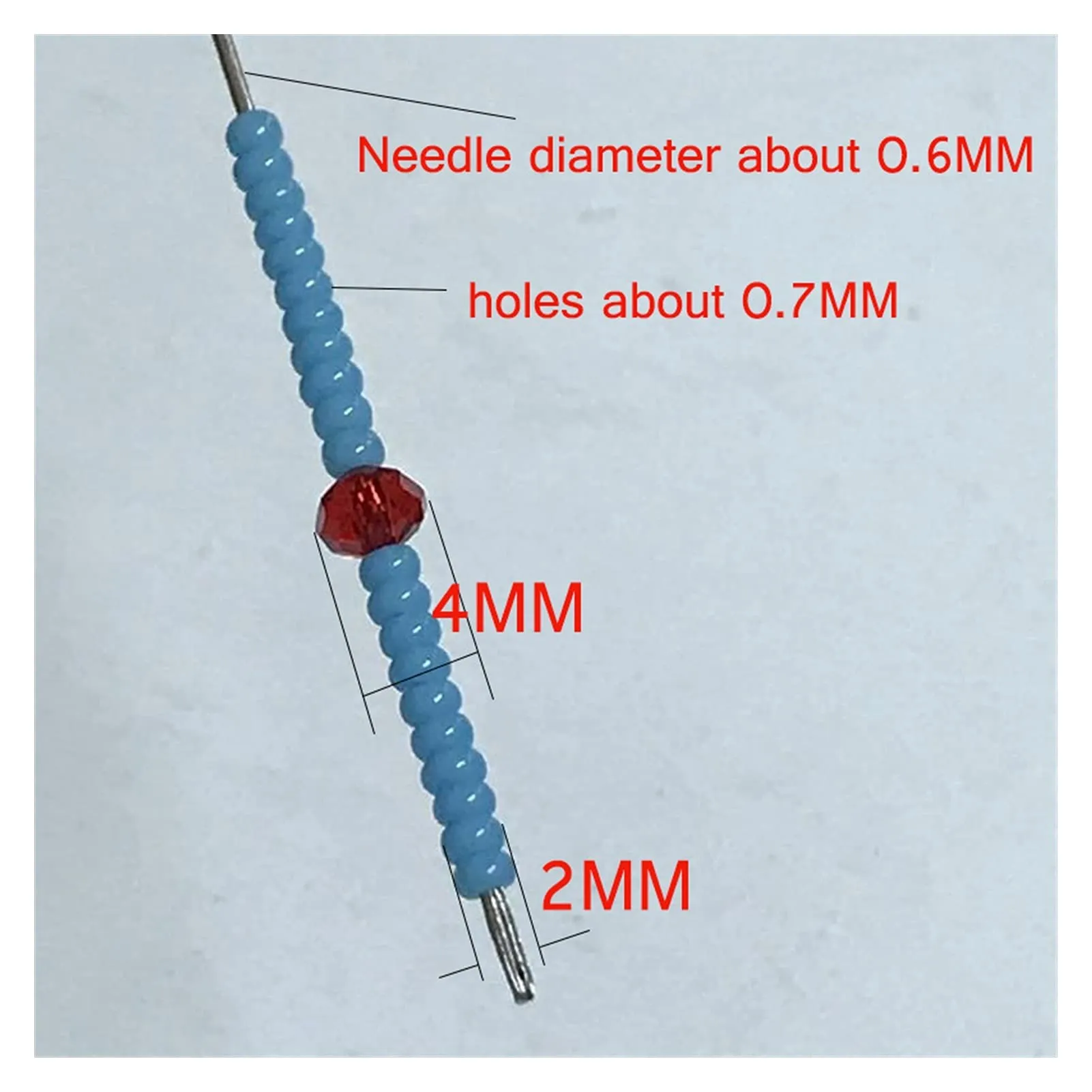 MURUI ZZ 2 Millimetri 11/0 Blu Toho Seedbeads Native Beadwork for Beads Embridery 3grams / Lotto Circa 290pcs Y912 (Color : TOHO 403) - immagine 3