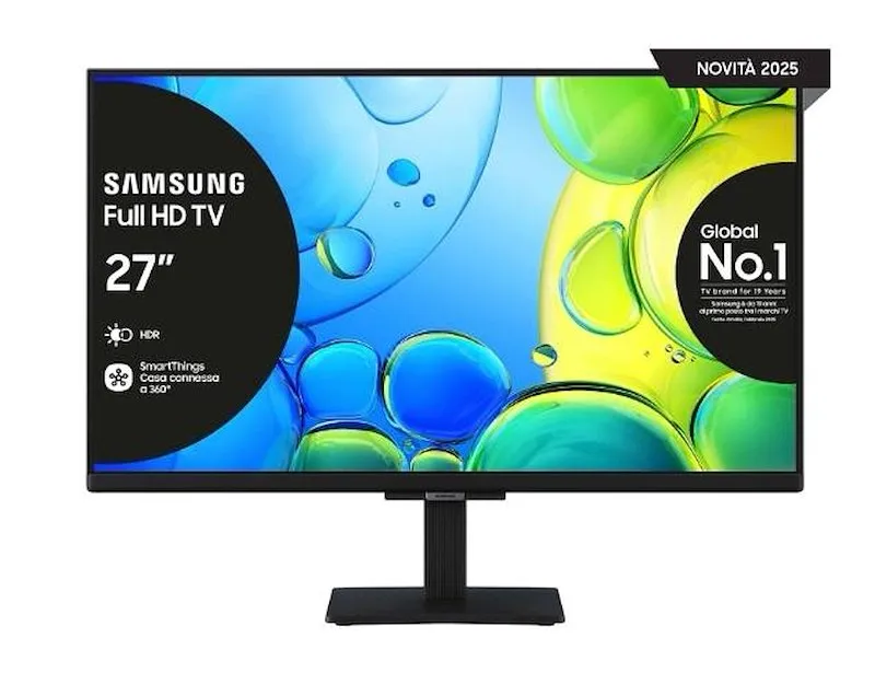 Samsung TV LED 27" Ue27f6000fuxzt Black - immagine 1