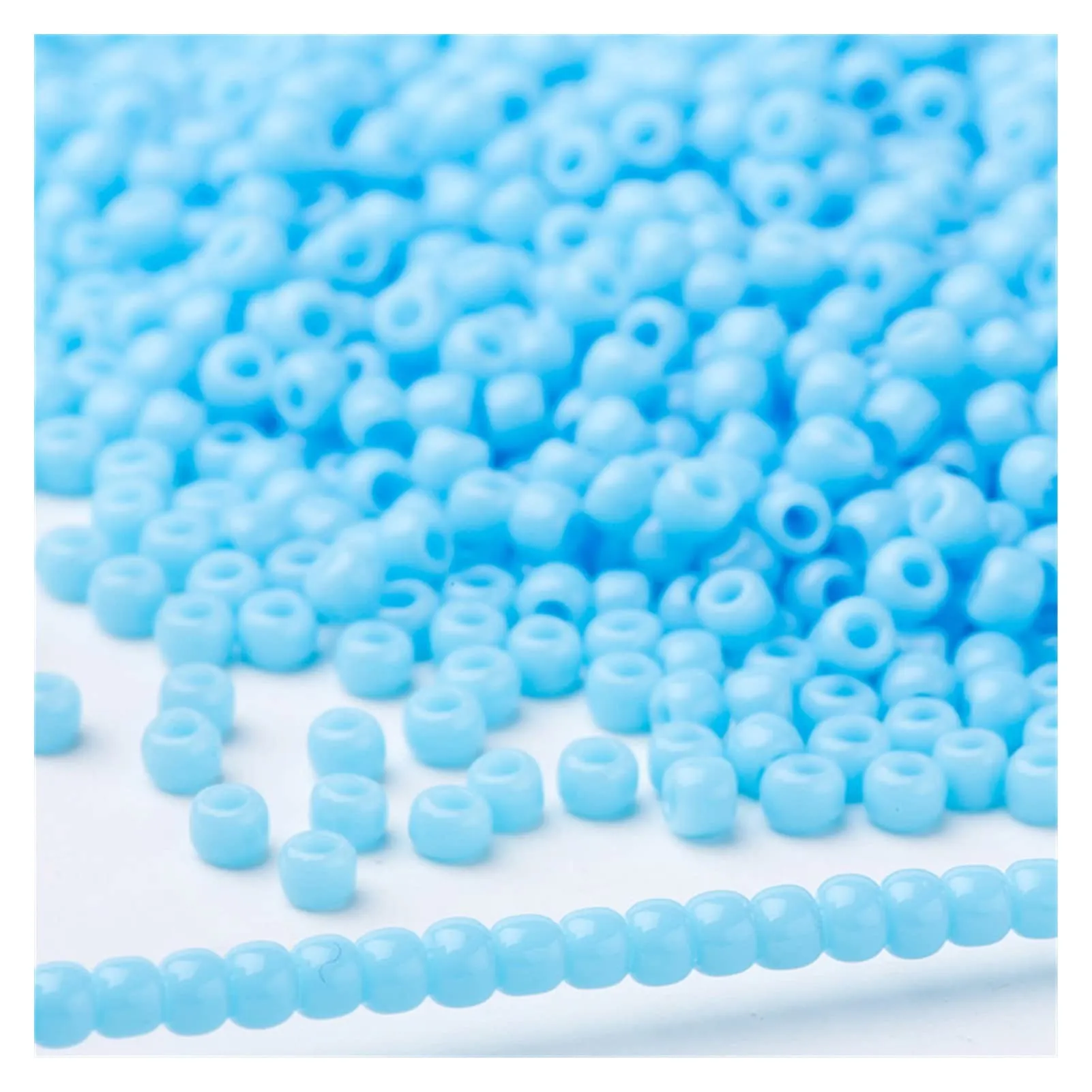 MURUI ZZ 2 Millimetri 11/0 Blu Toho Seedbeads Native Beadwork for Beads Embridery 3grams / Lotto Circa 290pcs Y912 (Color : TOHO 43) - immagine 1