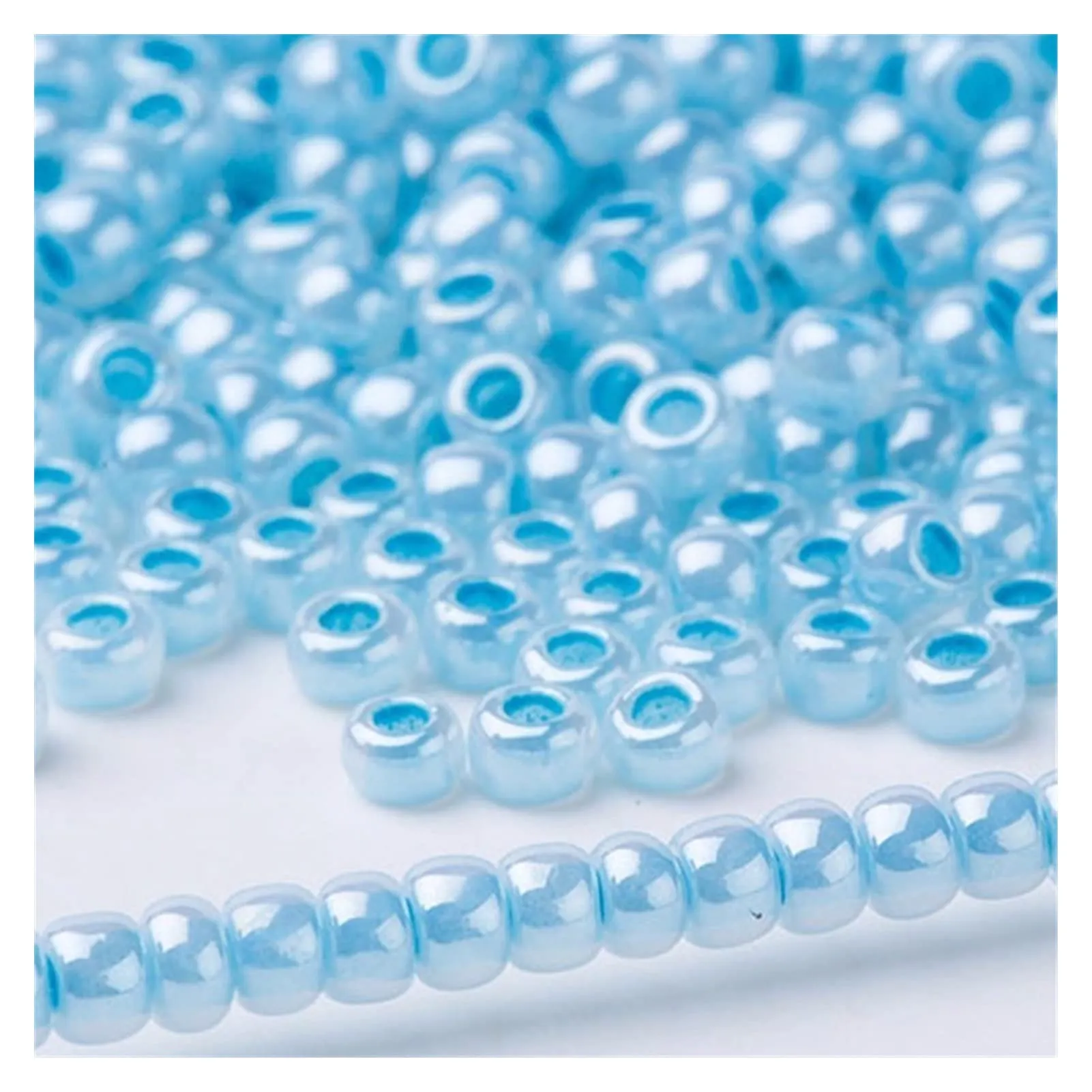 MURUI ZZ 2 Millimetri 11/0 Blu Toho Seedbeads Native Beadwork for Beads Embridery 3grams / Lotto Circa 290pcs Y912 (Color : TOHO 919) - immagine 1
