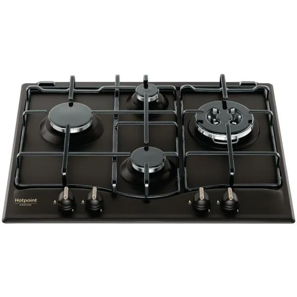 Hotpoint Ariston Piano Bi Gas 60CM 4FUOCHI Smaltato PCN640T(AN)R/HA - immagine 1