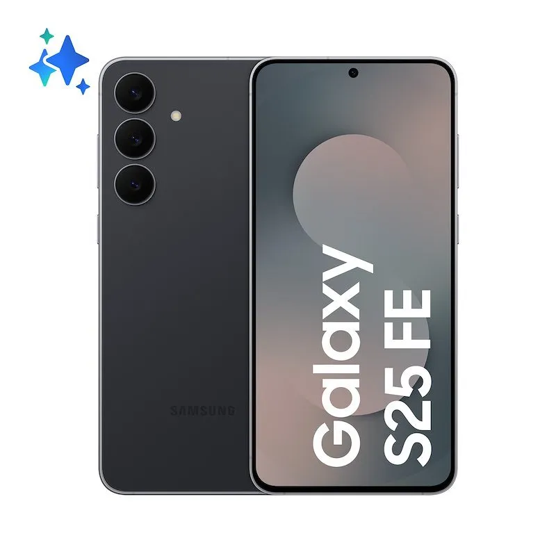 Samsung Smartphone S25 Fe 8/256gb Jet Black - immagine 1