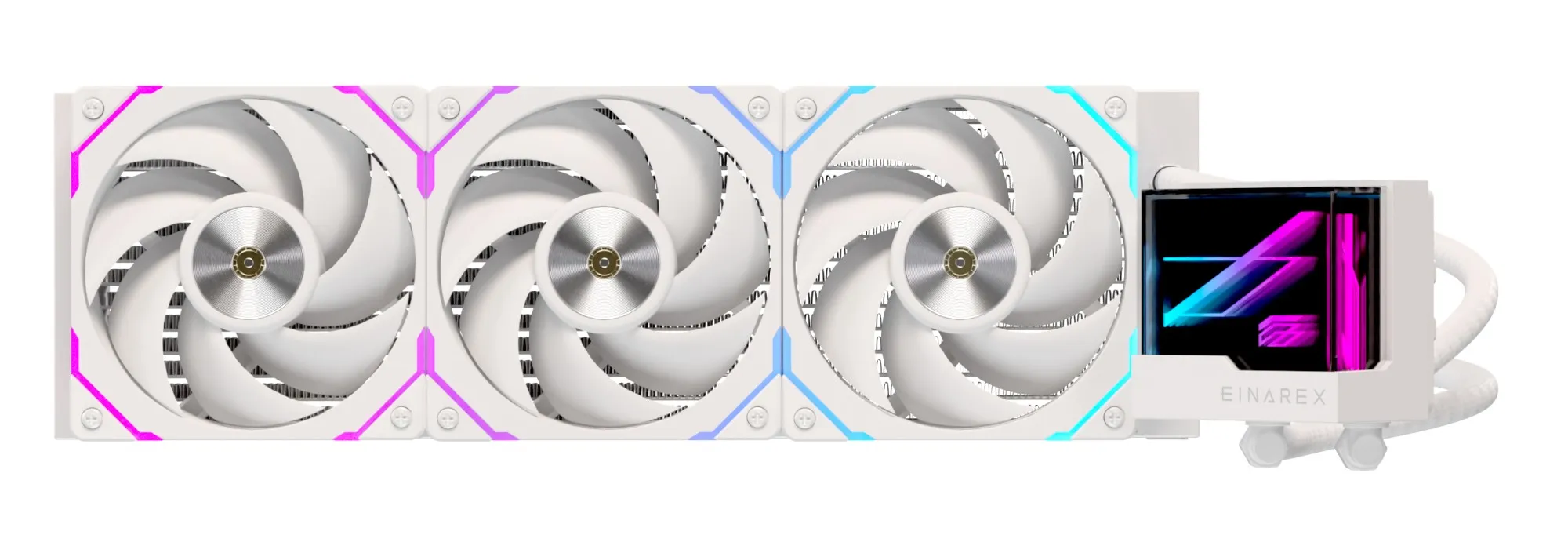Dissipatore Liquido Ein Vertex 360 Skt Lga 1700/1851/Am5/Am4 White - immagine 1