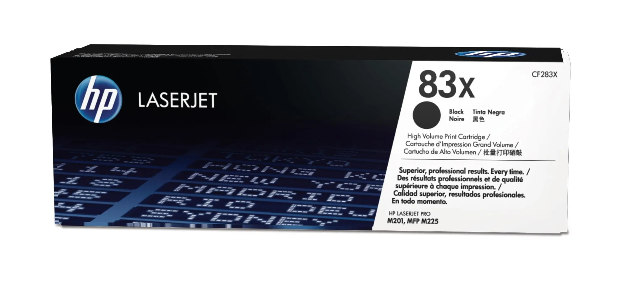 ORIGINALE HP toner nero CF283X 83X 2200 pagine - immagine 1