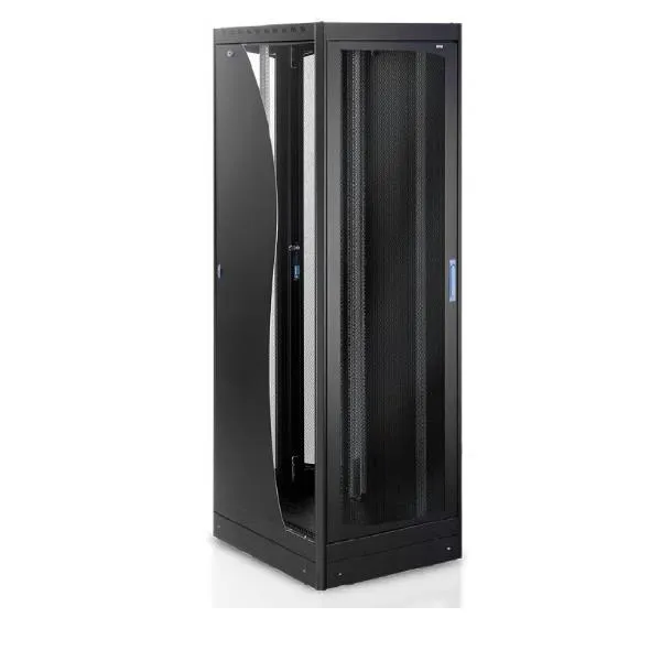 Tecnosteel Rack 33U + T9139 2 X F3022NS Striscia Di Alimentazione 6 Prese Unel Con Magnetotermico Monofase 16 A F9032N Porte Areate F8133GR - immagine 1