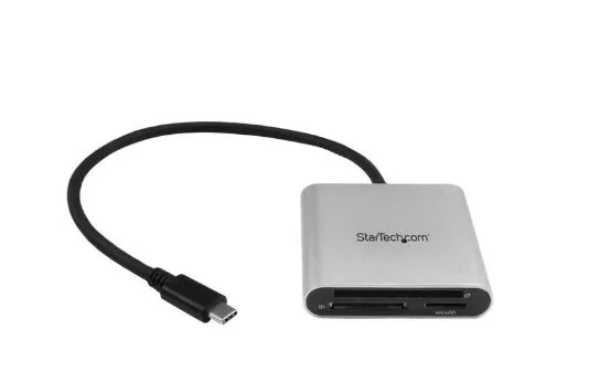 Startech Lettore Multischede Esterno Per Flash Card SD/MMC/CF USB 3.1 ( Tipo-C ) Gen 1 (5Gbps) FCREADU3C - immagine 1