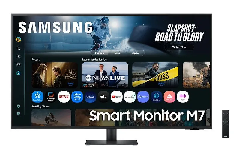 Samsung M7 Smart Monitor 43" UHD - M70F Ls43fm702uuxen - immagine 1