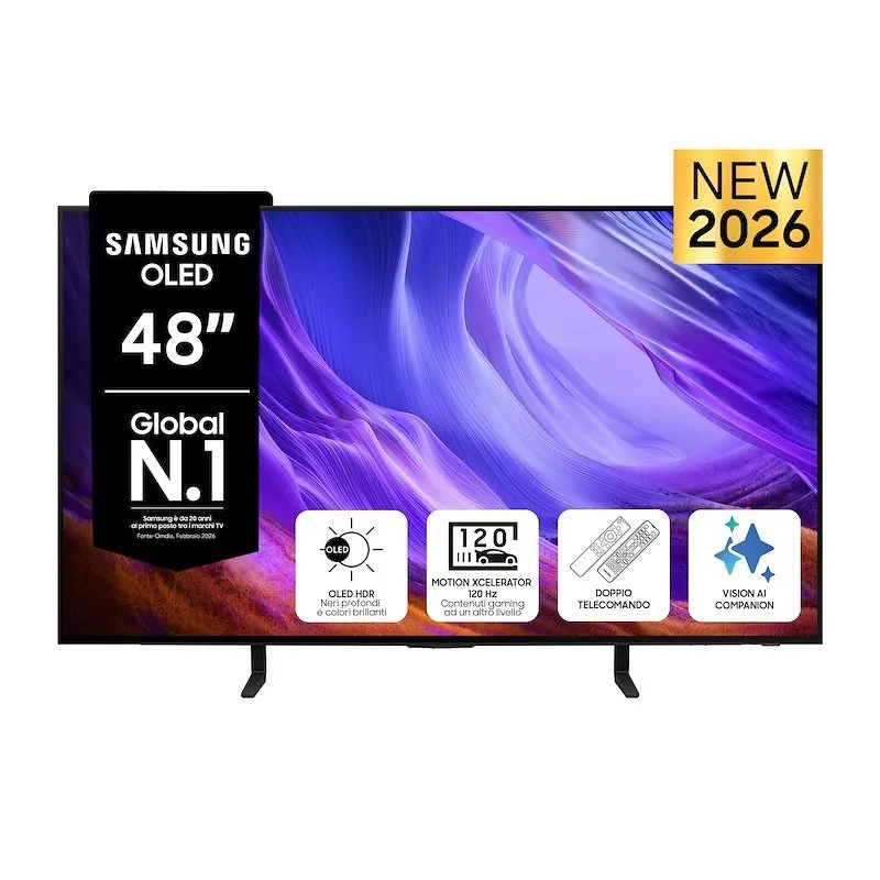 Samsung TV OLED 48" Qe48s85haexzt - immagine 1