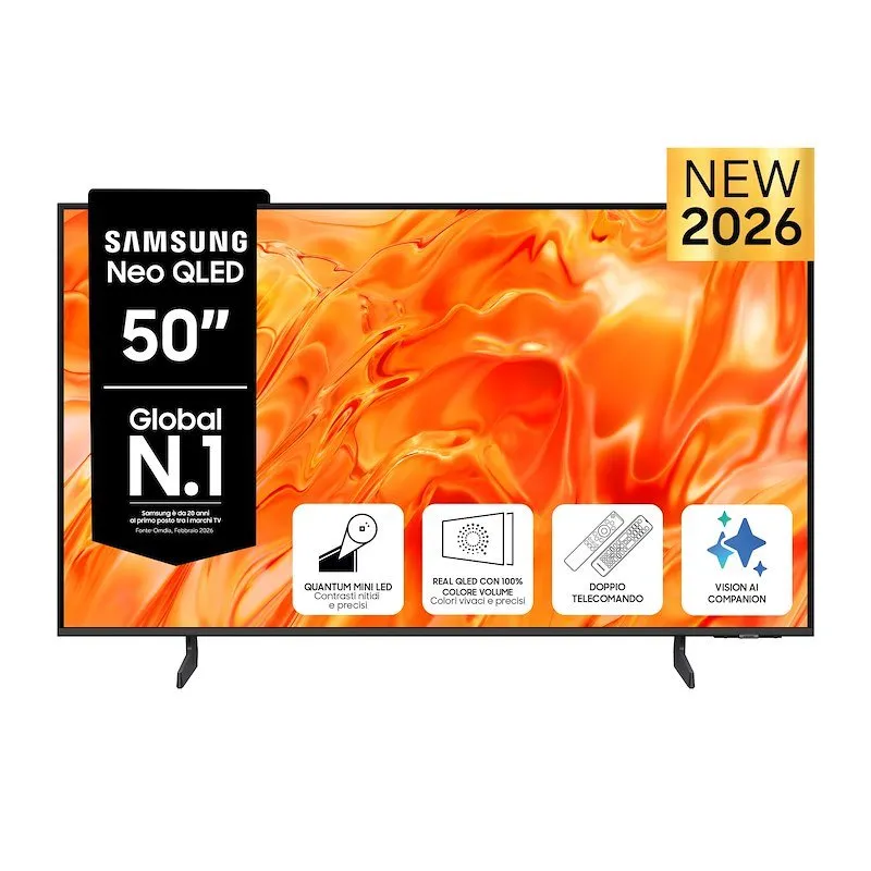 Samsung TV Neo QLED 50" Qe50qn70hauxzt Titan Gray - immagine 1