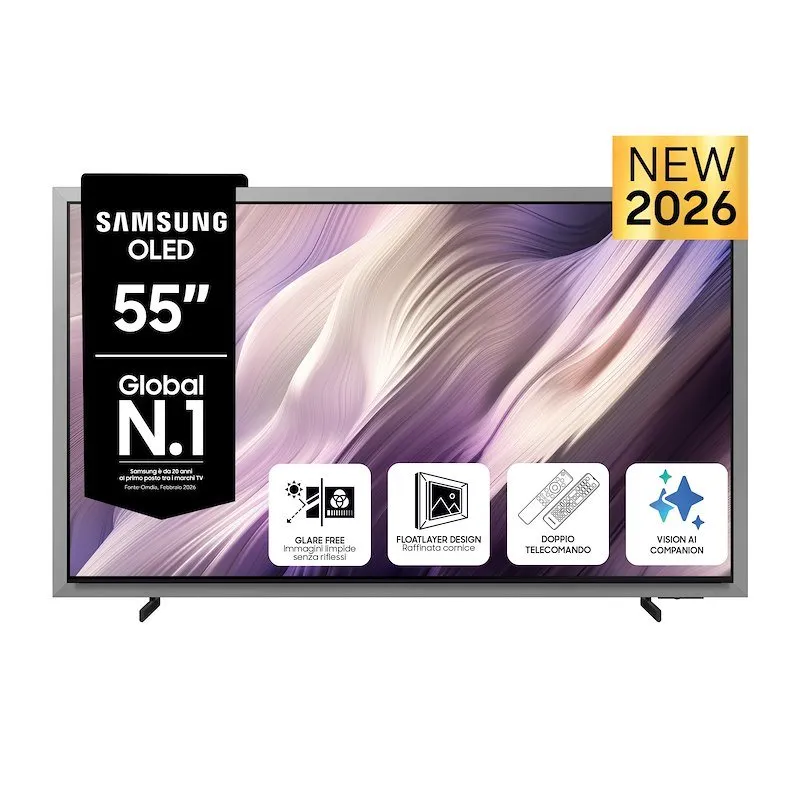 Samsung TV OLED 55" Qe55s99hatxzt Slate Black - immagine 1