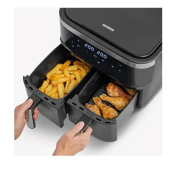 Severin Airfrier 2CEST 2X4L 2600W 2463 - immagine 1