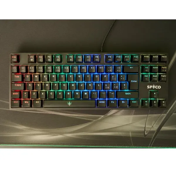 Prodotti Bulk Tastiera Gaming Challenge KE-112 FSPYKE112 - immagine 1