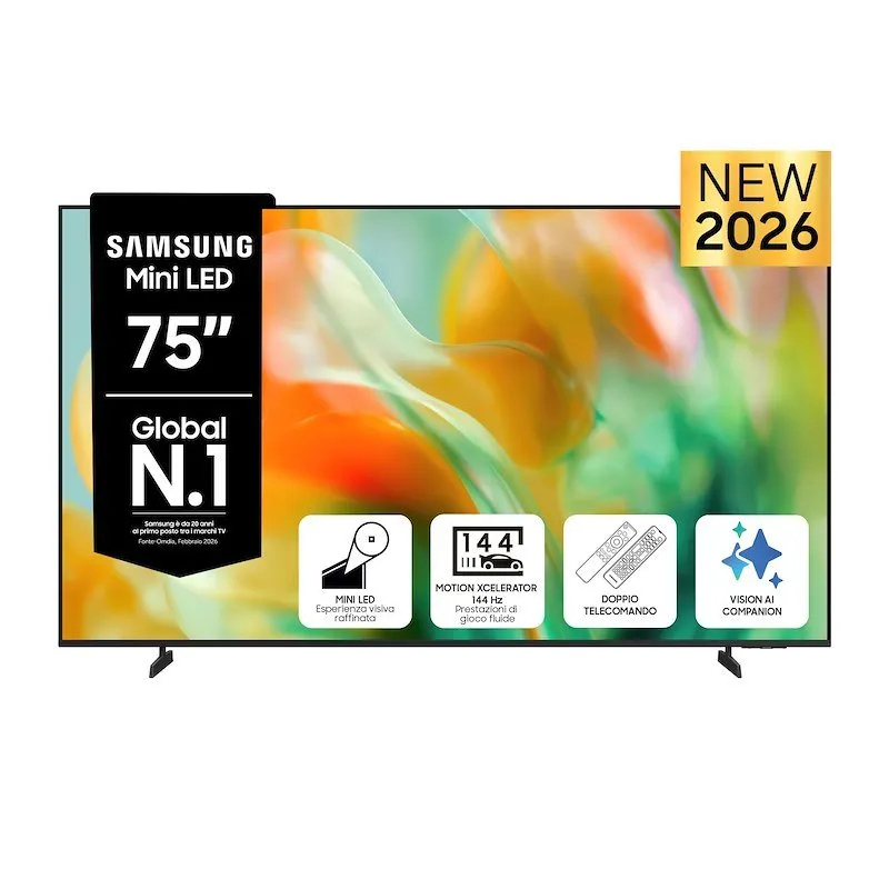 Samsung Smart TV Mini Led 75" Ue75m80hauxzt - immagine 1