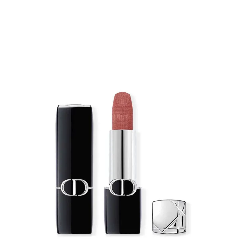 DIOR Rouge Dior Velvet Rechargeable - 360 Souffle de Rose finish velvet - immagine 1