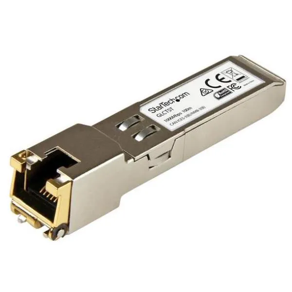 Startech Modulo Transceiver Ricetrasmittitore Sfp Gigabit RJ45 In Rame - Compatibile Con Cisco Glc-T 1000Base-T GLCTST - immagine 1