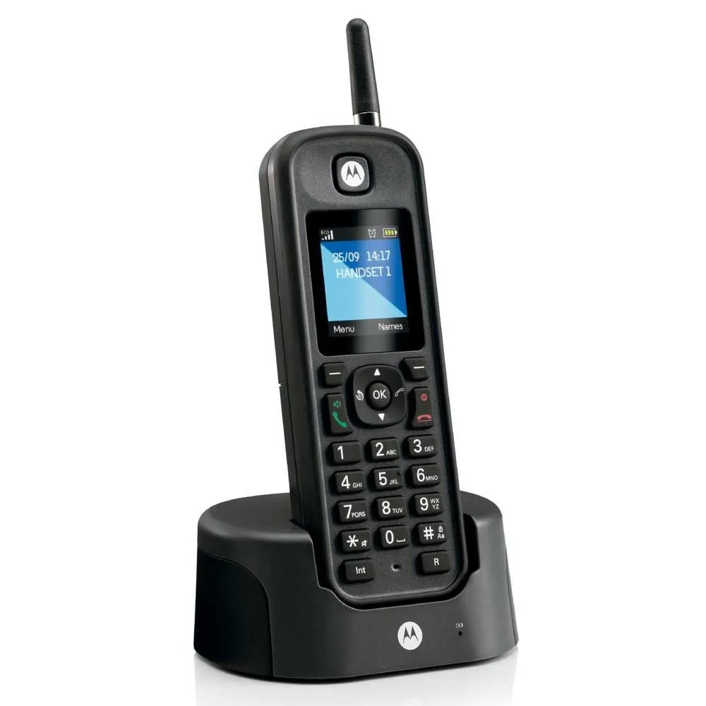 Motorola O201 Telefono DECT Identificatore di chiamata Nero - immagine 1