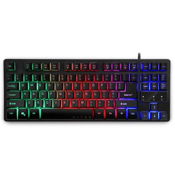 Acer Nitro Keyboard NKW120 USB Standard Black Retail Pack For It GP.KBD11.01Y - immagine 1