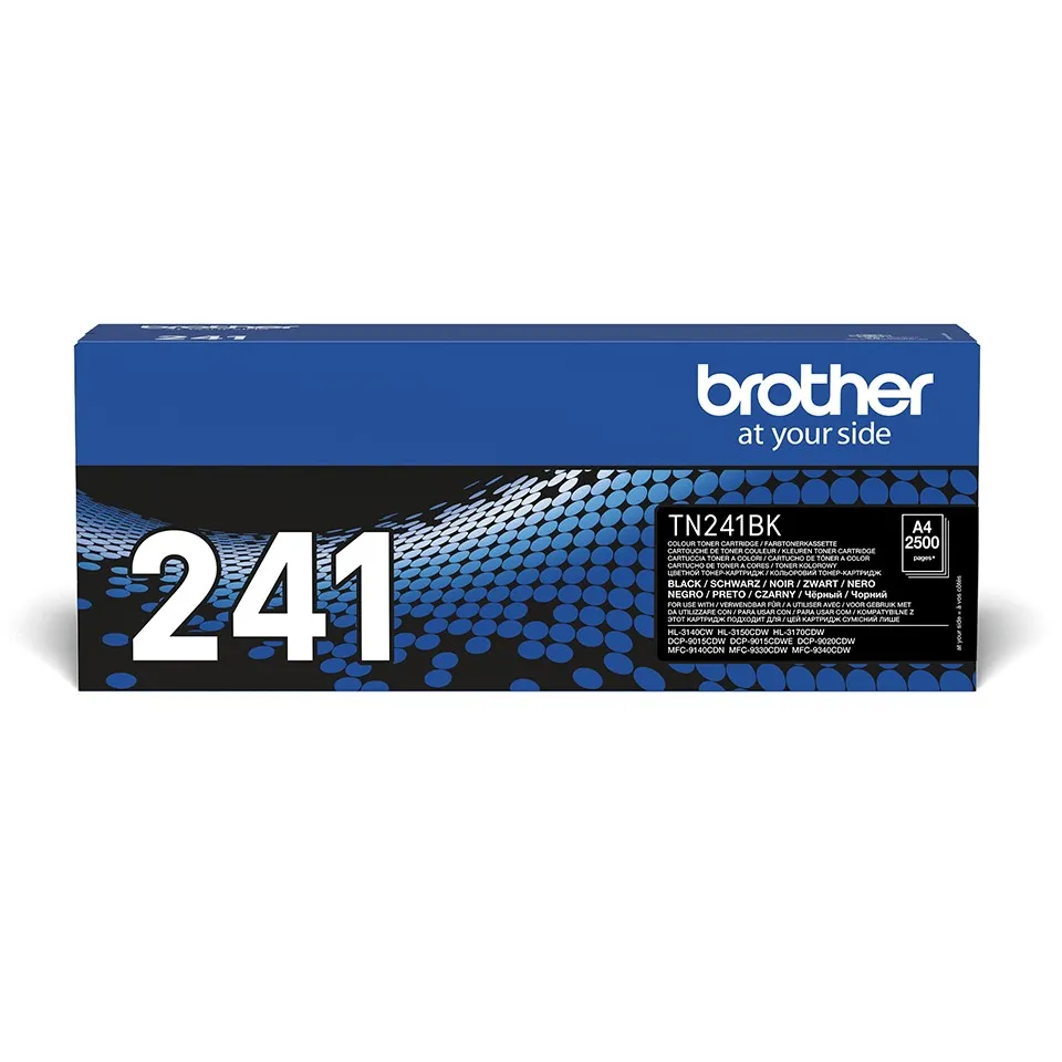 Originale Toner Brother Tn241Bk Black Per Hl 3150Cdw - immagine 1