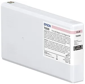ORIGINALE Epson Cartuccia d'inchiostro magenta (chiaro) C13T55W600 T55W6 200ml - immagine 1