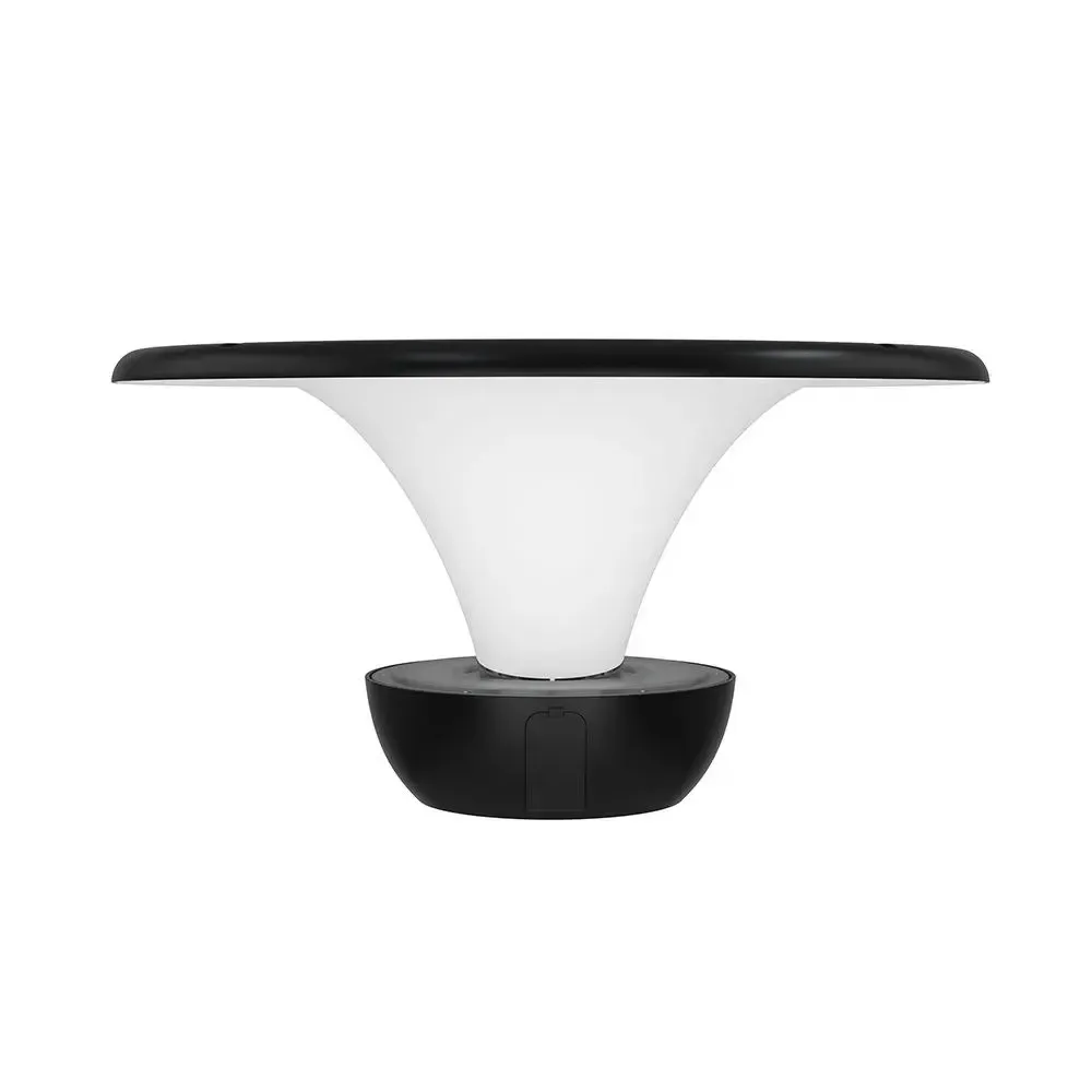V-TAC Lampada LED Solare da Giardino 20W per Paletto 60mm con Telecomando Nera CCT IP65 - immagine 1