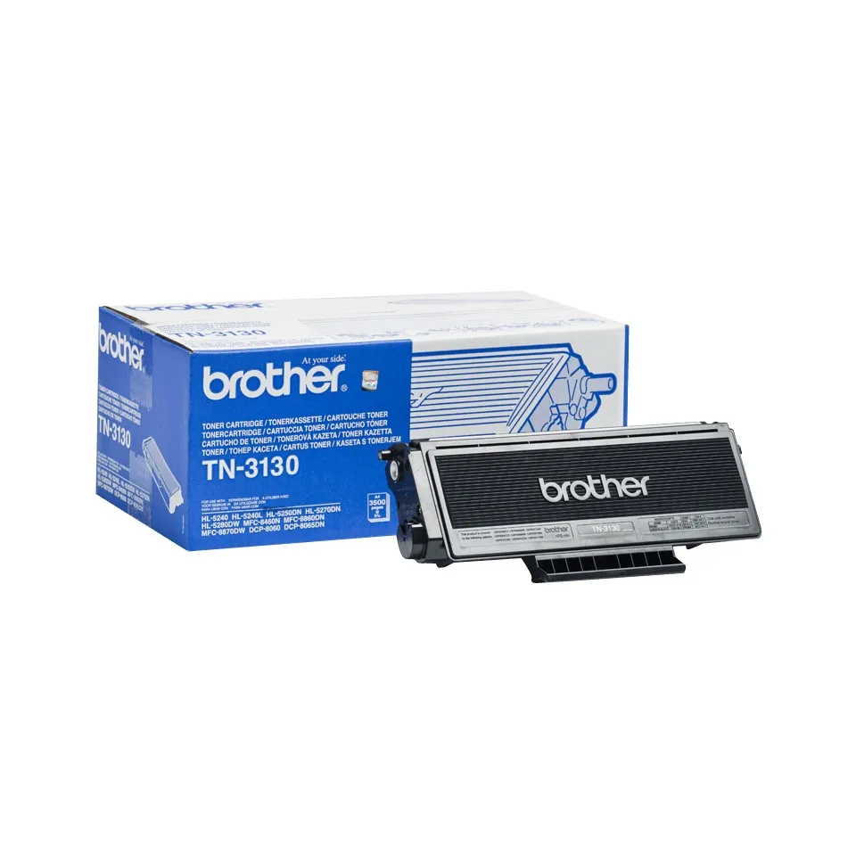 ORIGINALE Brother toner nero TN-3130 TN3130 3500 pagine - immagine 1