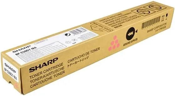 ORIGINALE Sharp toner magenta BP-C50GTMA BPC50GTMA 8000 pagine - immagine 1