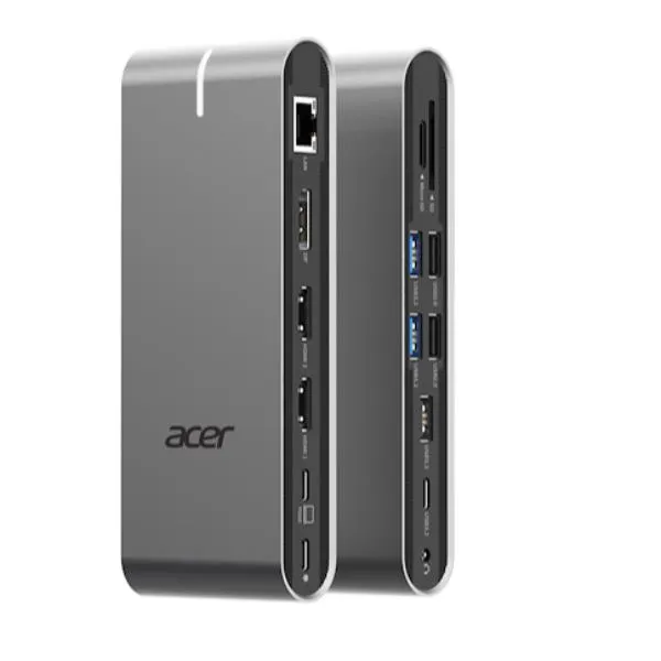 Acer Type C Universal Docking Station 15IN1 2 X Hdmi 4K@60HZ 1 Dp 8K@30HZ 4 USB A 3 USB HP.DSCAB.022 - immagine 1