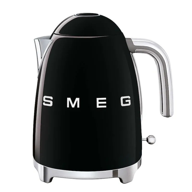 Smeg Bollitore Standard 50's Style – Nero LUCIDO – KLF03BLEU - immagine 1