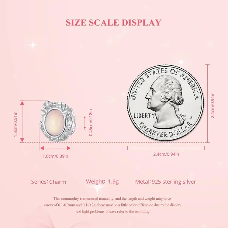 Teleye Bowknot Starlight Charm Fascino in Argento Sterling 925, SCC2935 - immagine 7
