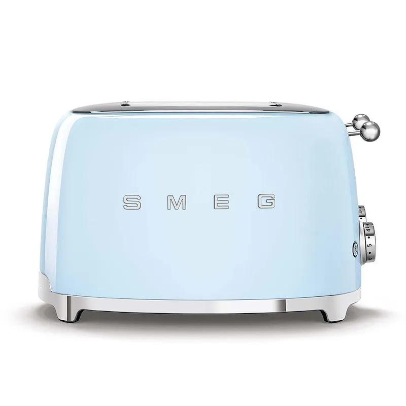 Smeg Tostapane 50's Style – Azzurro LUCIDO 4x4 – TSF03PBEU - immagine 1