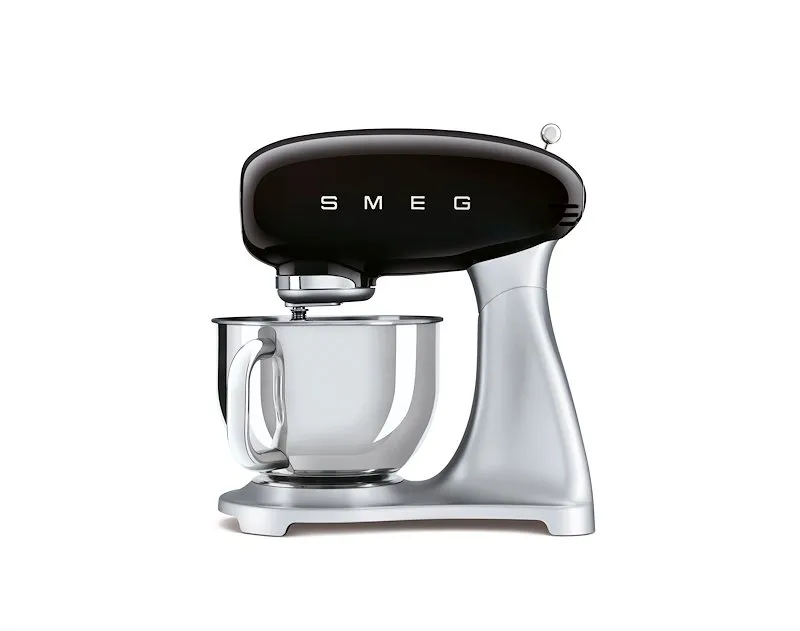 Smeg Impastatrice Standard 50's Style – Nero LUCIDO – SMF02BLEU - immagine 1