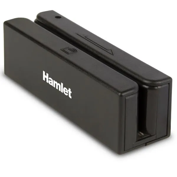 Hamlet Lettore USB Di Tessere A Banda Magnetica 1/2/3 Tracce HURMAG3 - immagine 1